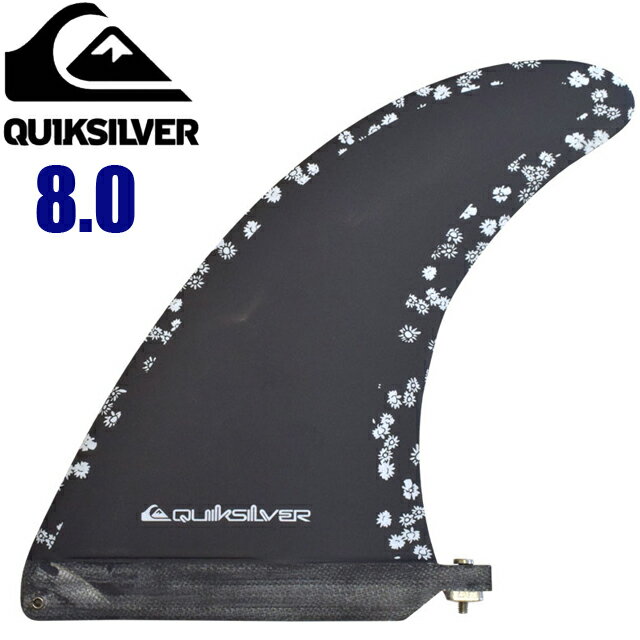 QUIKSILVER QS SINGLE FIN 8 BLACK {bNXtBNCbNVo[ T[tB T[t{[h tB VO{bNX