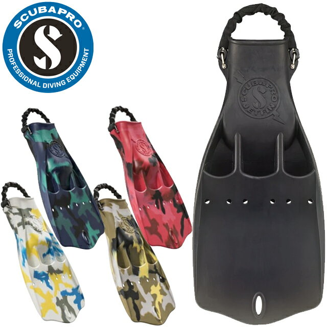 SCUBAPRO JETフィン スプリングストラップ付き ダイビング フィンスキューバプロ Sプロ ラバーフィン ジェットフィン SPRO オープンヒール