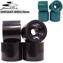 SurfSkate サーフスケート SWELL TECH スウェルテックスケボー パーツ WHEEL ウィールSURF SKATE WHEEL 70×55mm 78Aスケートボード