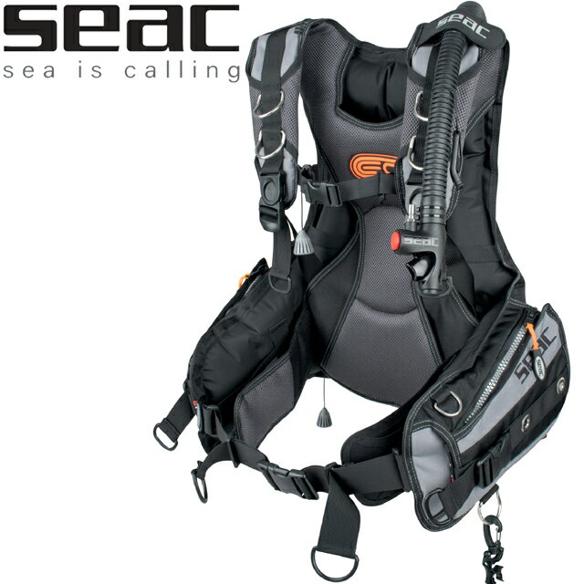 SEAC BCD EQ PRO 42-40 ダイビング BC ショルダー 重器材スキューバー SCUBA 浮力調整 メンズ レディース