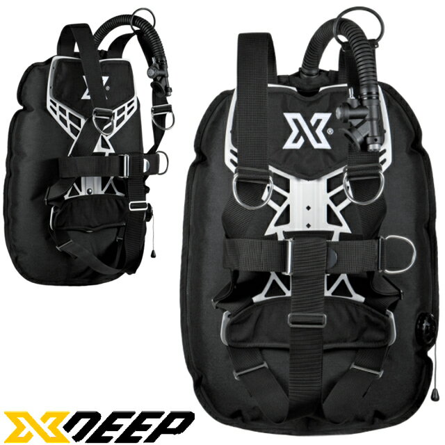 XDEEP エックスディープ NX GHOST スタンダード 標準ハーネスST-GST-S バックフロート BCD バックパック BC テクニカルダイビングダイビング 重器材 アルミプレート プロフェッショナル