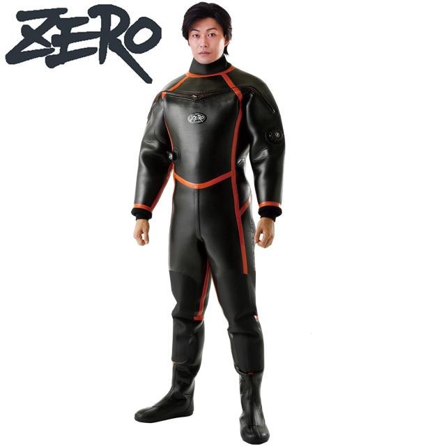 ZERO ゼロ プロフェッショナルドライスーツ K'sプロ2 ORD3,5mm 5mm 6,5mm プロドライスーツ ダイビング 大きいサイズ メンズ 男性 DRY 防寒 保温 あったか マリンスポーツ