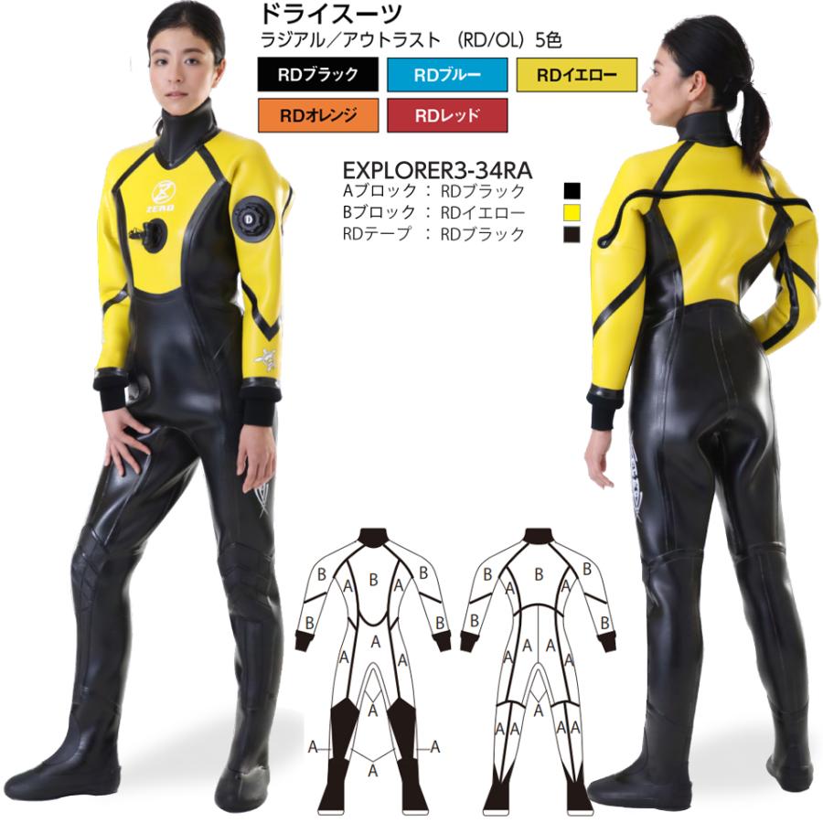 ZERO『EXPLORER3DRYSUITS』
