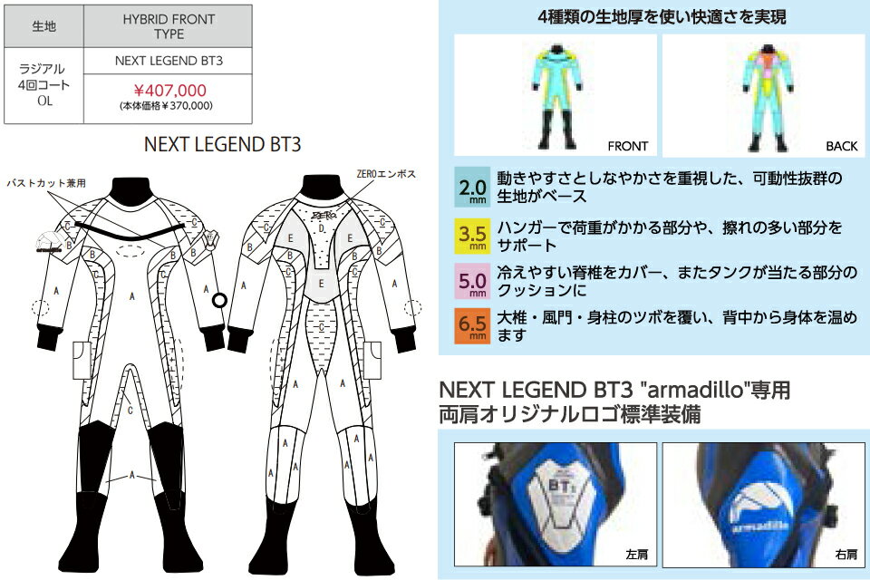 ZERO ���� NEXT LEGEND BT3 DRY SUITS�ɥ饤�����ĥ�� MENS ��ǥ����� �饸���� �����ӥ� ����ޥ����ù��������������� �ե륪������ �ͥ����� �쥸����� armadillo ��������