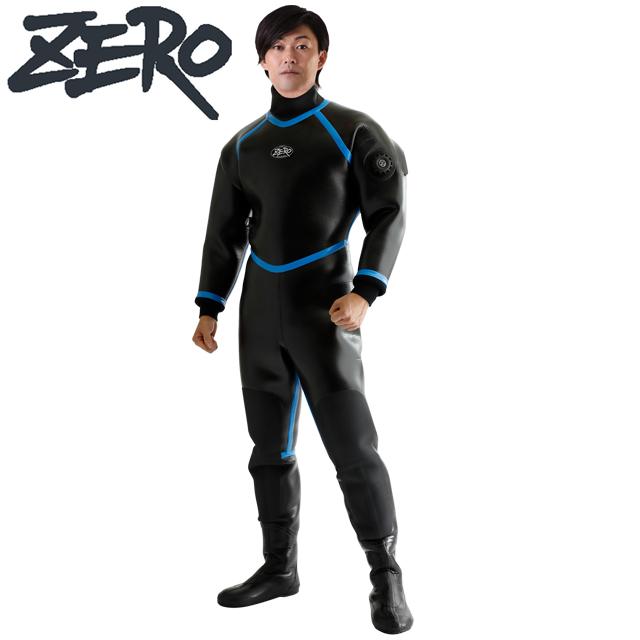 ZERO ゼロ プロフェッショナルドライスーツ 流氷プロ 4 ORD3,5mm 5mm 6,5mm プロドライスーツ ダイビン..