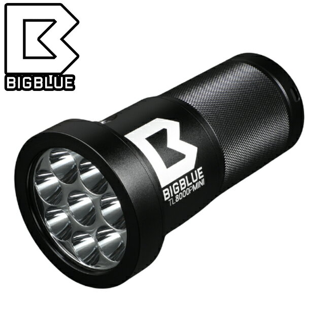 BIGBLUE TL-8000P MINI ダイビング 水中ライト スポットライト 8000ルーメンビッグブルー 水中撮影 ストロボ ビデオライト 水中写真 水中カメラ ライト
