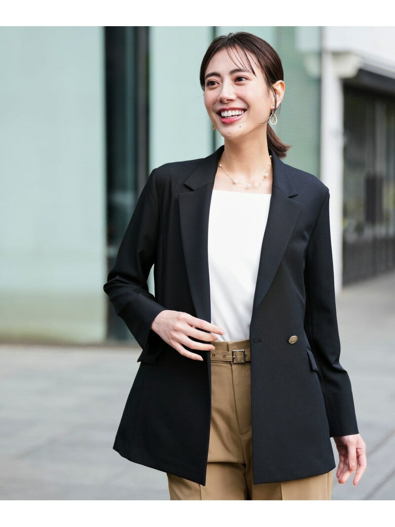 スマートビューティストレッチテーラード ジャケット ANY SIS エニィスィス ジャケット・アウター テーラードジャケット・ブレザー グレー ネイビー【送料無料】[Rakuten Fashion]