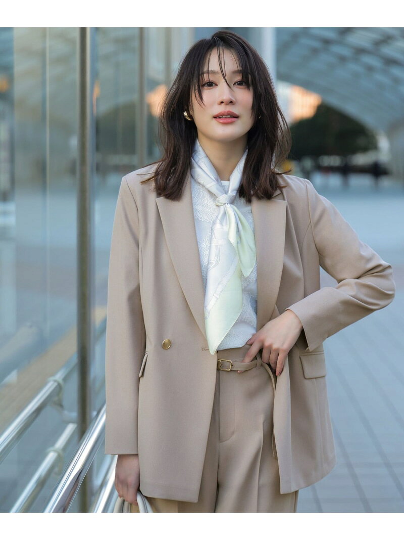 【BAILA掲載】スマートビューティストレッチテーラード ジャケット ANY SIS エニィスィス ジャケット・アウター テーラードジャケット・ブレザー グレー ネイビー【送料無料】[Rakuten Fashion]