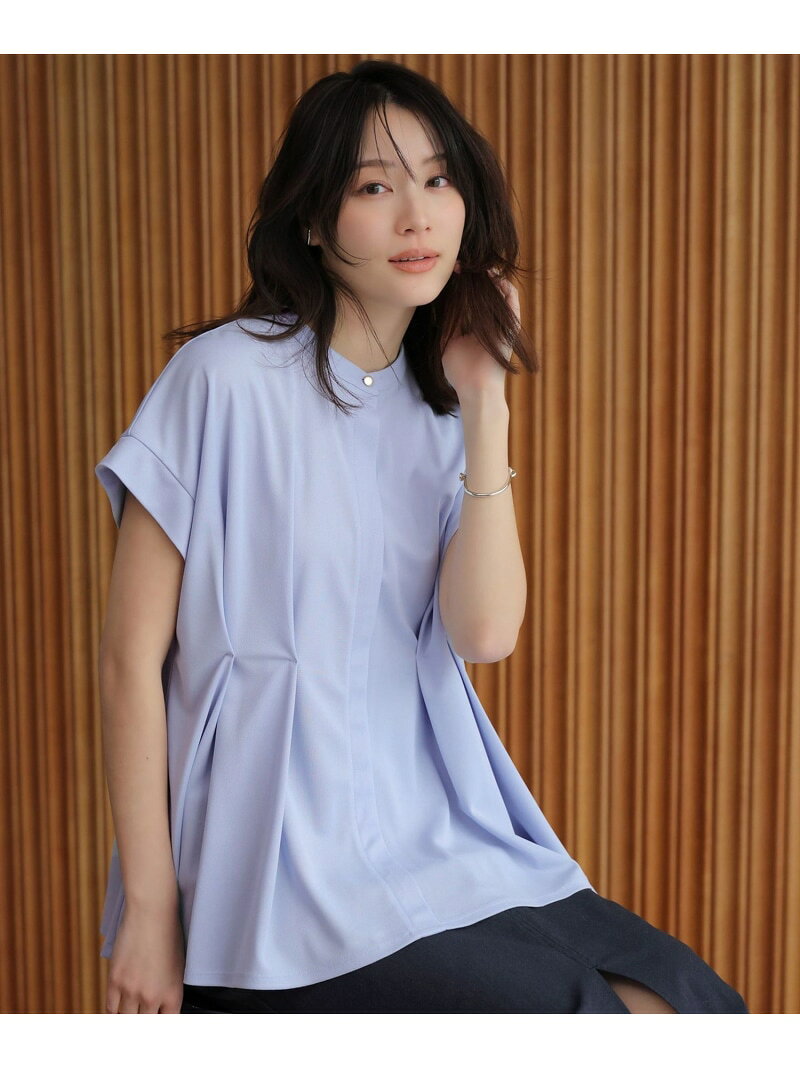 樂天商城 - カナパウエストタック プルオーバー ANY SIS エニィスィス トップス カットソー・Tシャツ ネイビー ホワイト【送料無料】[Rakuten Fashion]