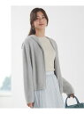 【SALE/30%OFF】【洗える】シャギーニット パーカー any SiS エニィスィス トップス パーカー・フーディー グレー ホワイト【RBA_E】【送料...