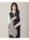 【SALE/20%OFF】フワモコフェイクファー バッグ any SiS エニィスィス バッグ ハンドバッグ ホワイト ベージュ グレー【RBA_E】【送料無料...