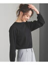 チョコレートカラー ニット ANY SIS エニィスィス トップス ニット ブラック ホワイト グリーン