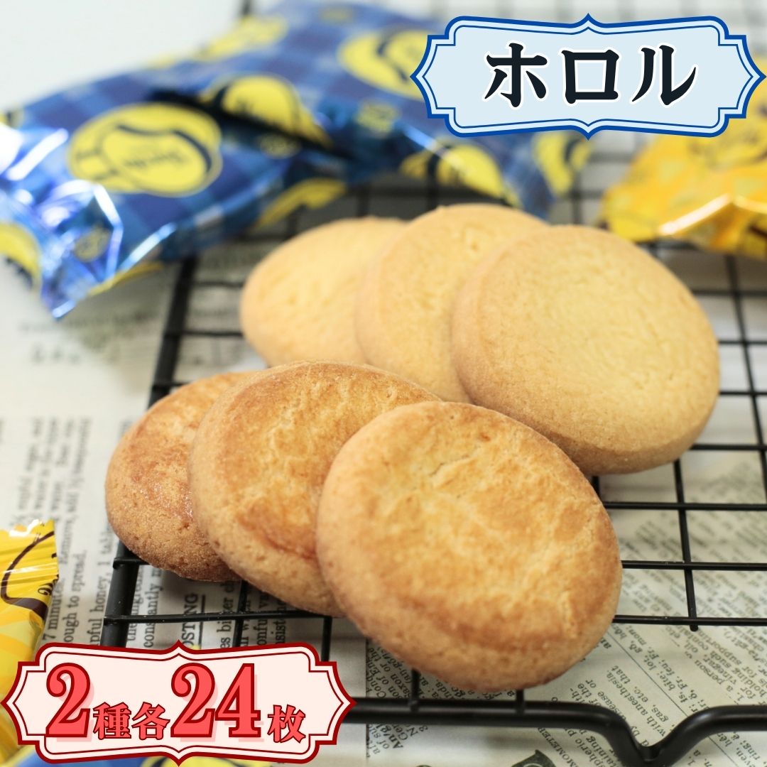 お菓子 詰め合わせ 送料無料 ばら売り 小分け 個包装 子供 プレゼント スイーツ 駄菓子 駄菓子屋 駄菓子セット まとめ買い 不二家 ホロル 2種 48枚 焼...