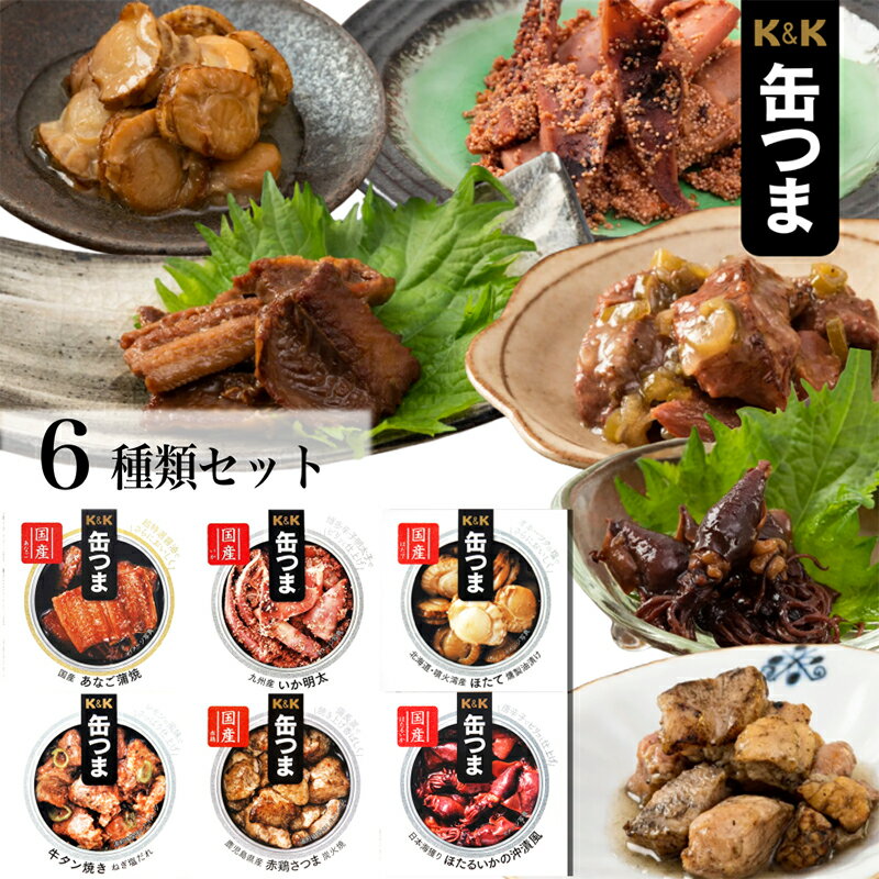 《母の日 プレゼント》 缶詰 詰め合わせ おつまみ おつまみセット レトルト食品 缶つま 6種セット レトルト 惣菜 保存食 防災 常温保存 非常食 備蓄 食品 試食 おつまみ 高級 珍味 あす楽 お返し お酒 プレゼント 贈り物 贈答 和食 洋食 肉 魚 長期 送料無料