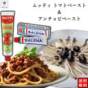 1000円ポッキリ 送料無料 バレーナ社 アンチョビペースト1本 無添加 ムッティ トマトペースト1本 調味料 アレンジ チューブタイプ 煮込み料理 スープ ミ...