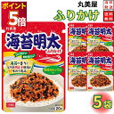 1000円ポッキリ 送料無料 ポイント消化 丸美屋 ふりかけ 海苔明太 5袋セット まとめ買い あす楽 ギフト ランチ ピクニック 遠足 幼稚園 子供 チャック...