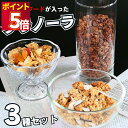 グラノーラ チョコ ナッツ スーパーフード 3種 各1袋 スーパーフードが入ったグラノーラ デーツと4種のトロピカルフルーツ バナナ パパイヤ パナップル ココ...