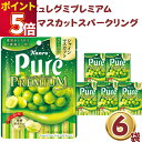 お菓子 詰め合わせ ピュレグミ プレミアム シャインマスカット スパークリング グミ 6個セット 送料無料 まとめ買い あす楽 クリスマス スイーツ 期間限定 ...