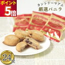 1000円ポッキリ 送料無料 ポイント消化 不二家 カントリーマアム 厳選バニラ 24枚 ばら売り お菓子 詰め合わせ 個包装 子供 駄菓子 駄菓子屋 駄菓子セ...