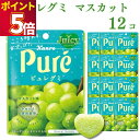 お菓子 詰め合わせ 送料無料 ピュレグミ マスカット 12個セット 駄菓子 駄菓子セット グミ あす楽 クリスマス スイーツ まとめ買い キャンディ カンロ 甘...