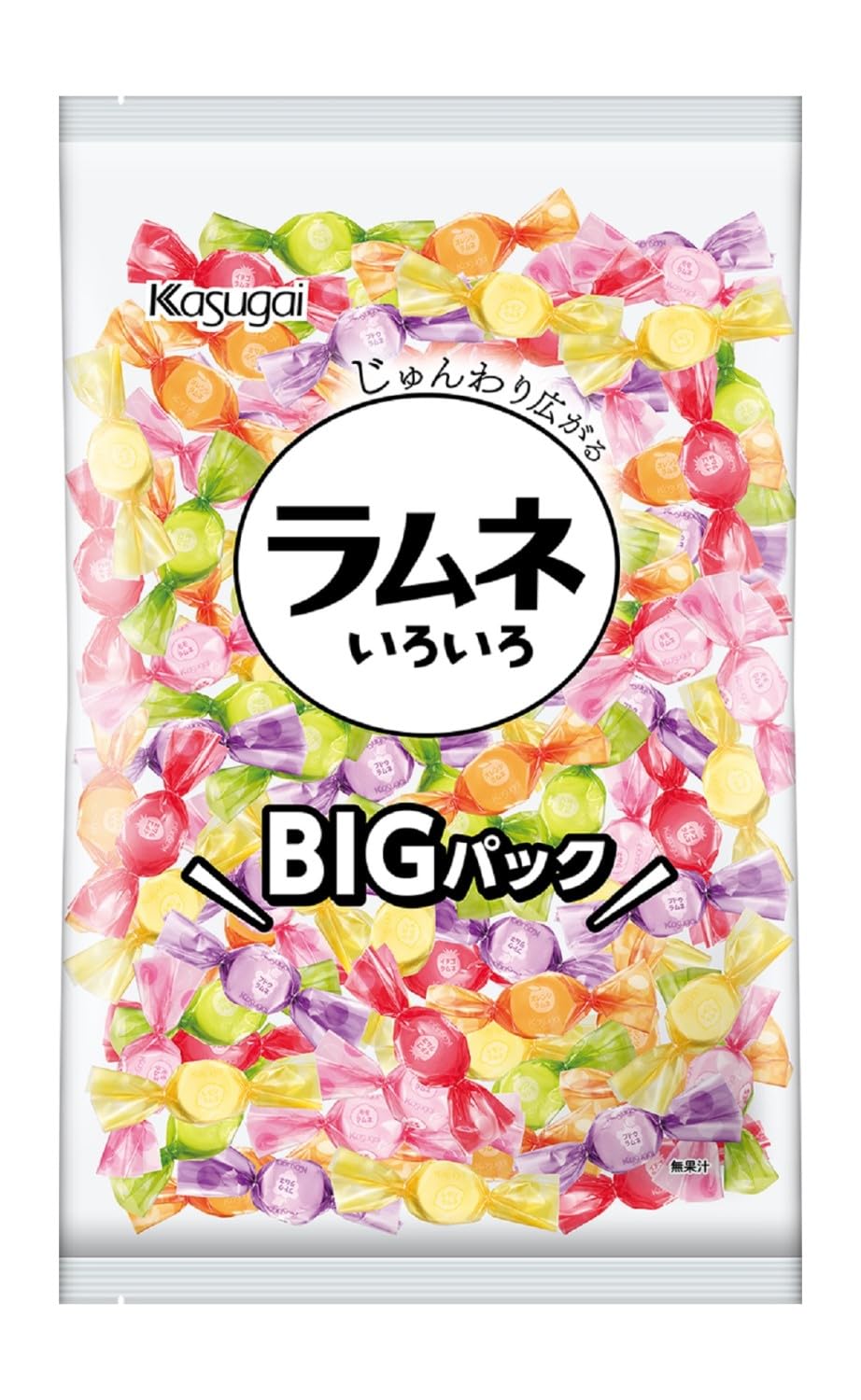 ラムネ 菓子 春日井製菓 大袋ラムネいろいろ 700g 大容量 詰め合わせ カラフルでかわいい個包装タイプ いちご ソーダ レモンなど人気フレーバー入り さっぱり甘酸っぱい味わい おやつやパーティー 子供会 景品にもおすすめ 常温保存OK まとめ買い お試し 送料無料の商品画像