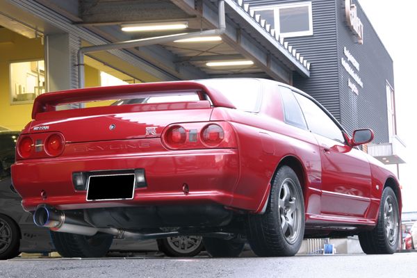 Rakuten - GP SPORTS ジーピースポーツ EXAS EVO Tune マフラー 250108 スカイラインGT-R BNR32『JASMA認定 車検対応』『車高短対応』オールステンレス＆チタンテールマフラー