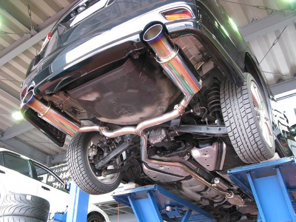 GP SPORTS ジーピースポーツ EXAS EVO Tune センターパイプ 250205C エクシーガ 2.0GT YA5 ターボ『JASMA認定 車検対応』『車高短対応』オールステンレス＆チタンテールマフラー