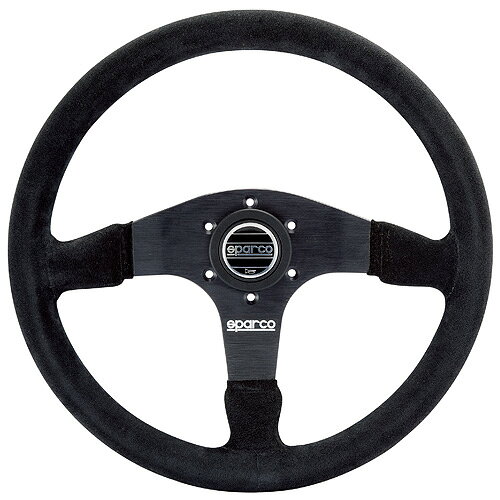 Rakuten - 正規品 sparco スパルコ ステアリング R375 ブラックスエード・ブラックスポーク 015R375PSN