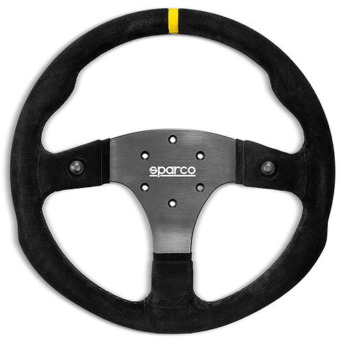 正規品 sparco スパルコ ステアリング R350B 350mm スエード 015R350PSO