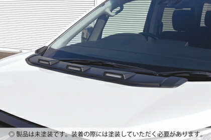 JAOS ジャオス ボンネットディフレクター 未塗装品 デリカ D:5 ディーゼル（19+）B036306NP ※特殊送料注意