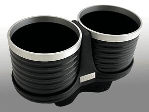 Car Storage, Holder - ALCABO アルカボ 車種専用ドリンクホルダー MERCEDES BENZ メルセデスベンツ EQA H243 EQB X243 2023年〜 マイナーチェンジ後 AL-M306C-BS（ブラック/リング カップ タイプ）
