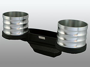 ALCABO アルカボ 車種専用ドリンクホルダー BMW Z4シリーズ（右/左ハンドル車）E85/E86 AL-079S（シルバーカップタイプ）