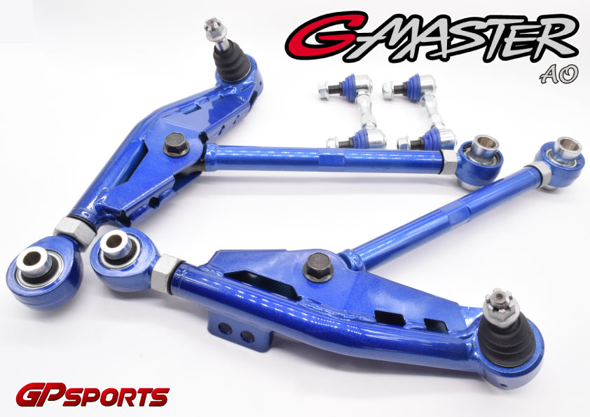 GP SPORTS ジーピースポーツ G-MASTER AO フロントロアアーム 502A01 トヨタ 86 GR86 スバル BRZ ZN6 ZC6 ZD8 ZN8 ※競技専用部品