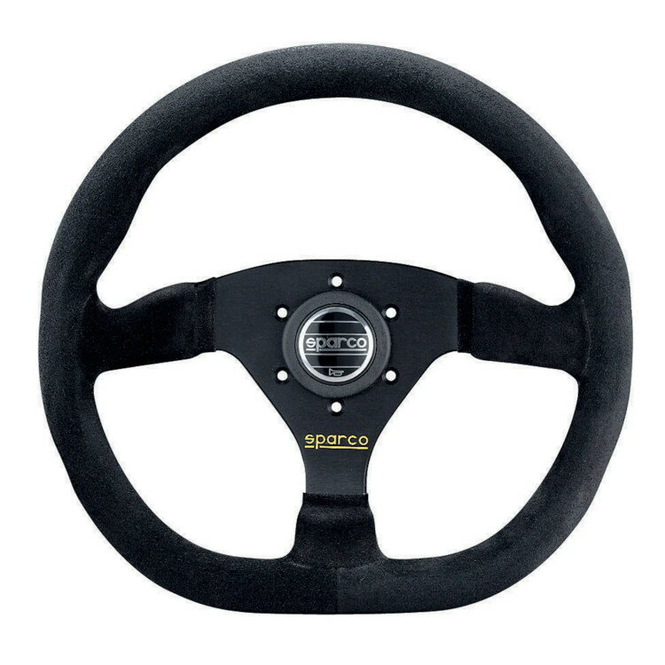 Rakuten - 正規品 sparco スパルコ ステアリング L360 ブラックスエード・ブラックスポーク 015TRGS1TUV