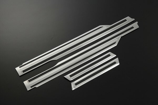 REIZ S320G S330G S321G S331G アトレーワゴン 前期 中期 後期 S320V S330V S321V S331V ハイゼットカーゴ 前期 中期 後期 ステップガード キッキングプレート スカッフプレート ステンレス製 ノンスリップ加工 SN3694