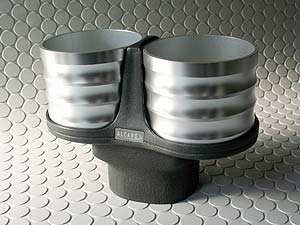 ALCABO アルカボ 車種専用ドリンクホルダー TOYOTA トヨタ プリウス ZVW30 AL-T116S（シルバーカップタイプ）