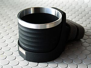 ALCABO アルカボ 車種専用ドリンクホルダー TOYOTA トヨタ プリウスα ZVW40.41 AL-T117BS（ブラック/リングカップタイプ）