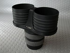 ALCABO アルカボ 車種専用ドリンクホルダー TOYOTA トヨタ プリウスα ZVW40.41 AL-T118B（ブラックカップタイプ）