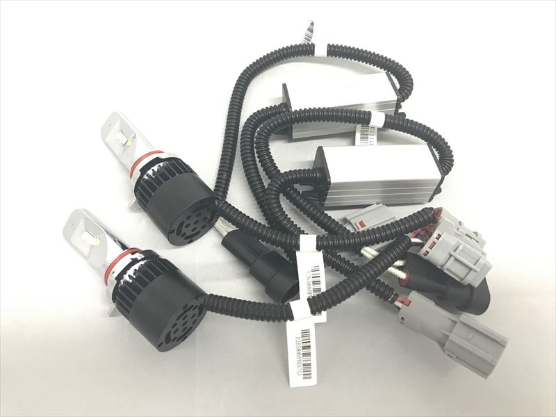 smart スマート アクアNHP10 3型（H29/6〜）専用 コンパクトLEDヘッドライトシステム HIR2 6500K LHS14