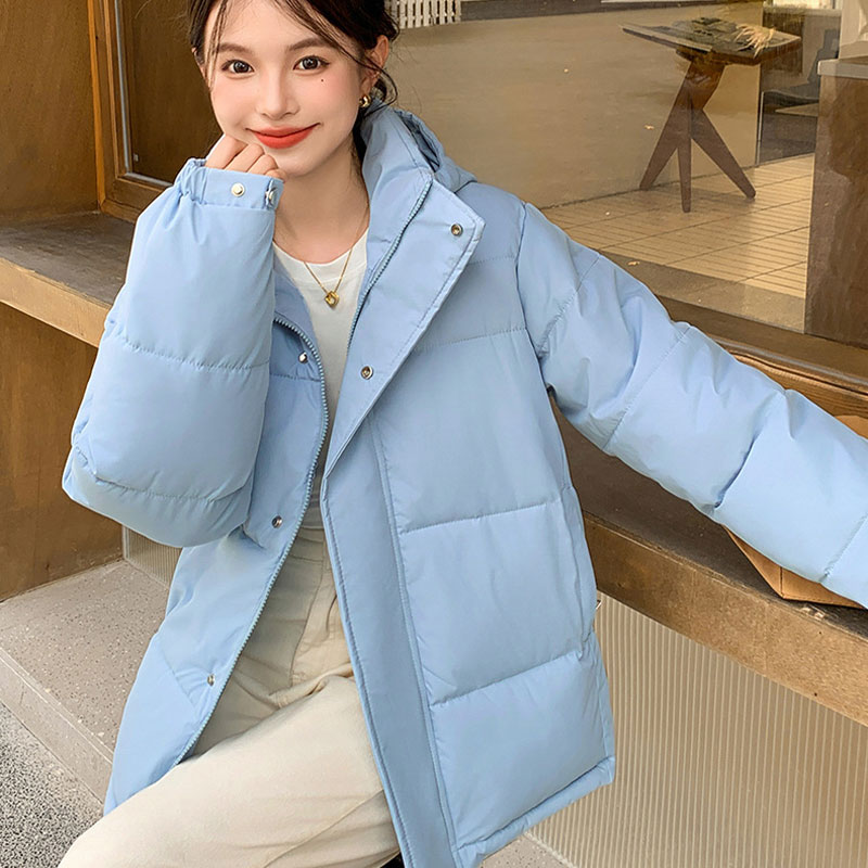 楽天市場】ダウンジャケット レディース ショート丈（カラーブルー）の通販