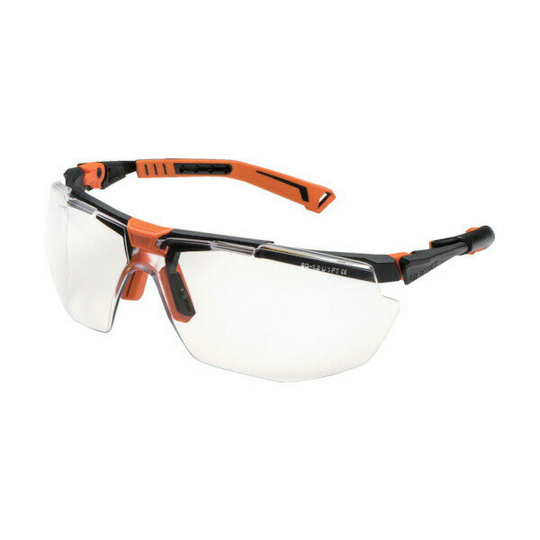 ユニベット 一眼型保護メガネ 5X1 ブラック×オレンジ