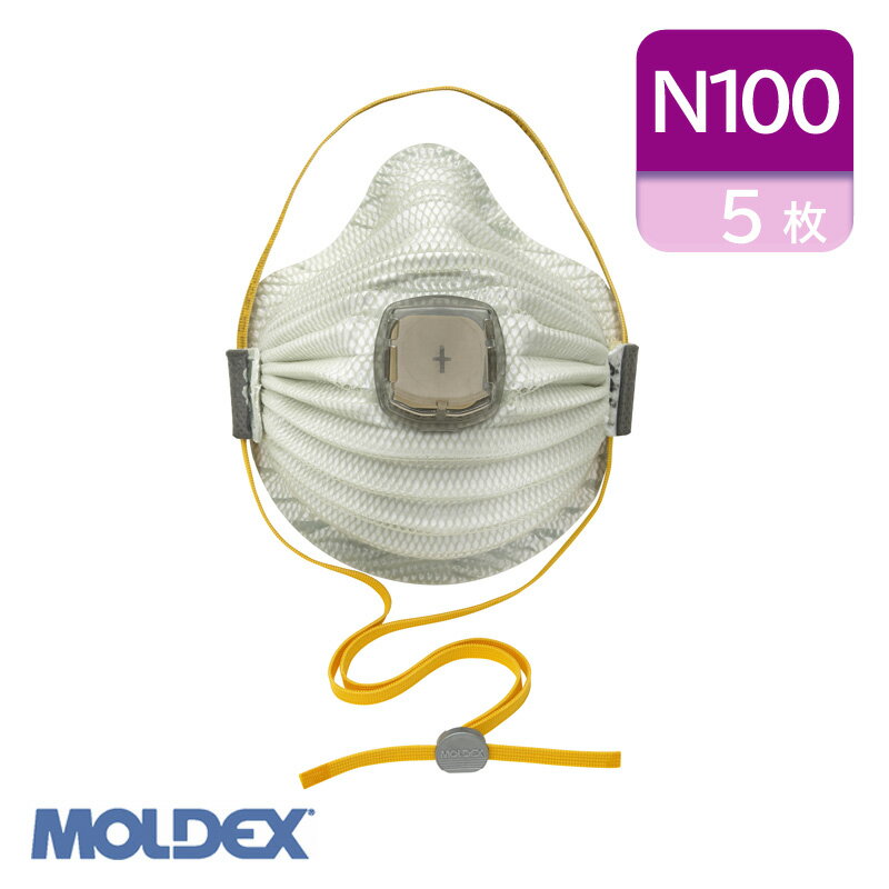 Rakuten - MOLDEX モルデックス N100 使い捨て 防塵マスク CDC NIOSH 検定合格 4700N100 （5枚入）