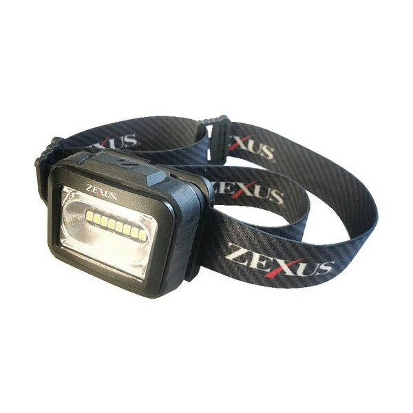 ZEXUS LED �w�b�h���C�g ZX-165 �����T240lm 12h ZX-165