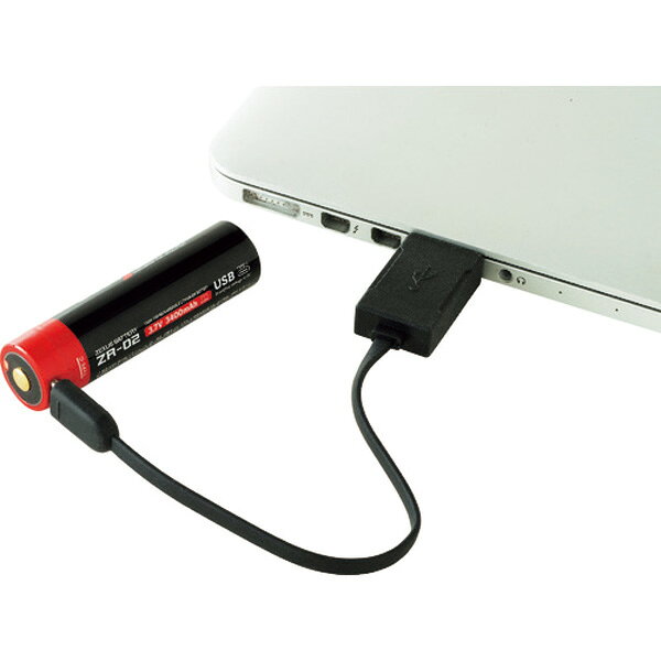 ZEXUS LEDヘッドライト専用リチウム電池 ZR-02 3400mAh ZR-02 anzen-mirai-10016644 安全モール 楽天市場店 サンプル画像3