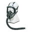 シゲマツ 送気マスク用 全面形面体 CS-1 [エアラインマスク・ホースマスク共用 / 個人用冷却器 クーレット 対応]