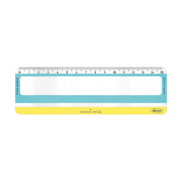 共栄プラスチック リーディングラインルーペ カラー02 RLLB-350-02