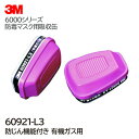 3M/スリーエム 防毒マスク 有機ガス用 吸収缶 60921-L3 6000用 (2個/1組) ガスマスク 作業用