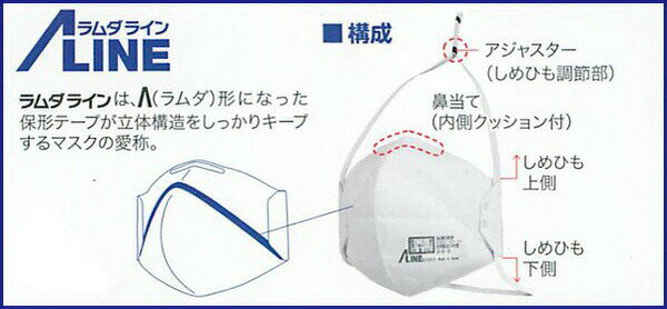 シゲマツ N95 使い捨て 防塵マスク CDC NIOSH 検定合格 日本製 DD02-N95-2K 10枚