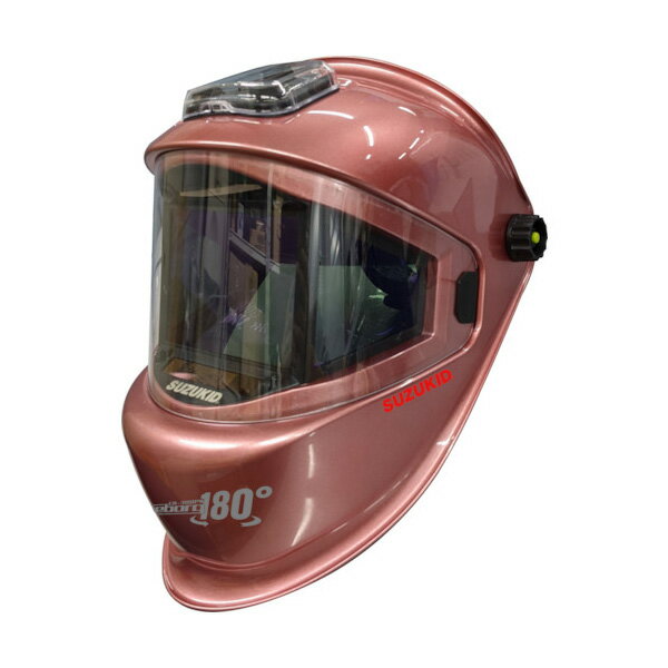 SUZUKID 自動遮光溶接面 アイボーグ180°ロゼヘルメット取付アダプタ付 EB-300PWRH