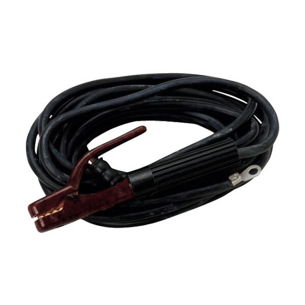 SUZUKID 溶接コードWCT22Sq×10m ホルダ・端子付 CC-256